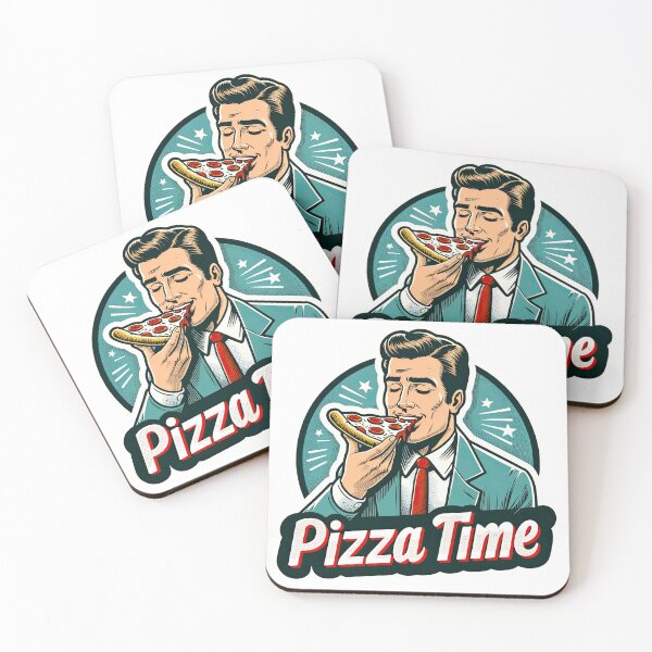 Item preview, man eating pizza designed and sold by rizaldz.