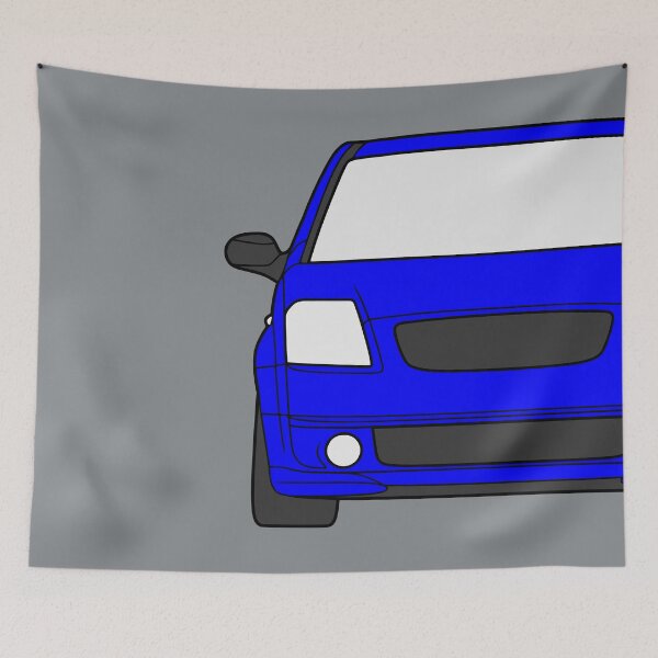 Item preview, Citroen C2 square bright blue designed and sold by EdimDesign.