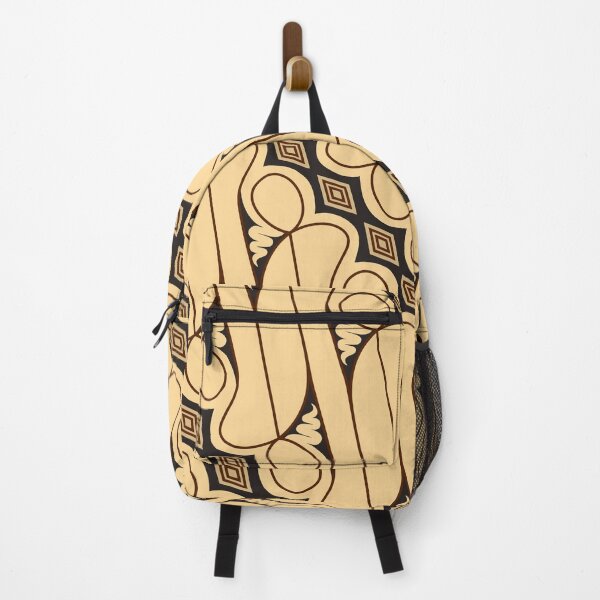 Item preview, Javanese Batik Parang Rusak Pattern Beige designed and sold by Jeallan Designs.