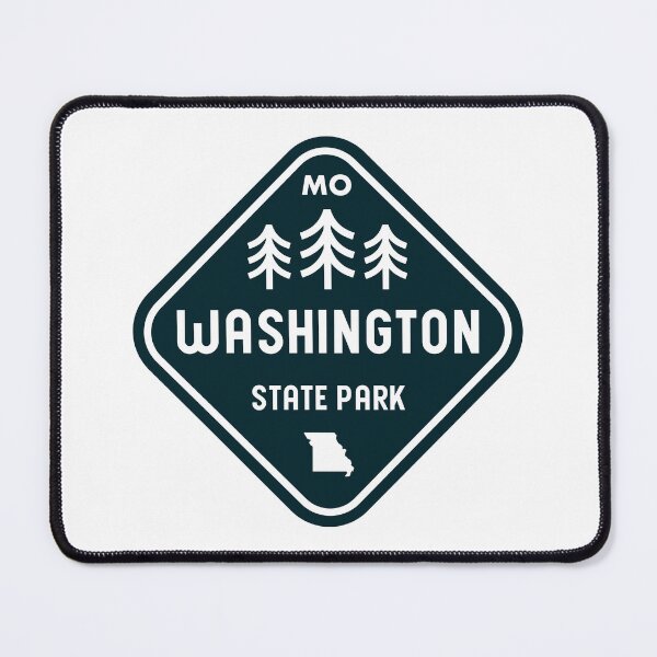 Item preview, Washington State Park Missouri Rhombus designed and sold by bivenart.