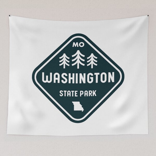 Item preview, Washington State Park Missouri Rhombus designed and sold by bivenart.