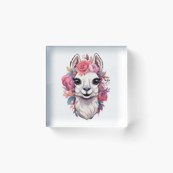 Item preview, Antidepression cute llama sticker style designed and sold by SmileshareShop.