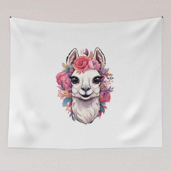 Item preview, Antidepression cute llama sticker style designed and sold by SmileshareShop.