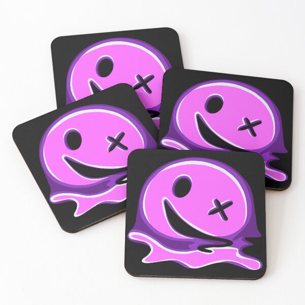 Item preview, Drippy trippy melting smiley designed and sold by ZillyDesign99.
