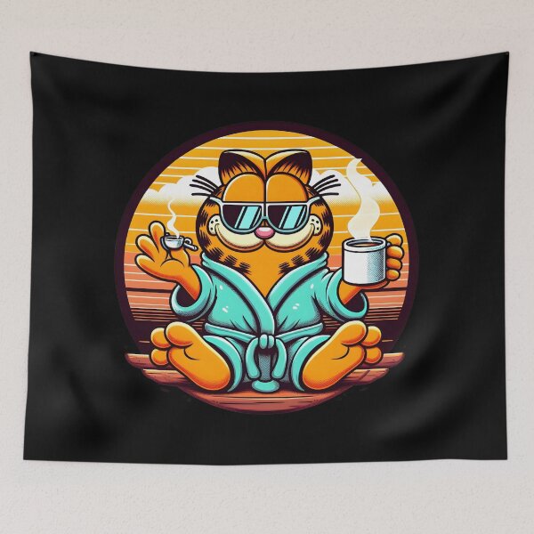 Item preview, Garfield Time día perezoso designed and sold by ManikRaja.