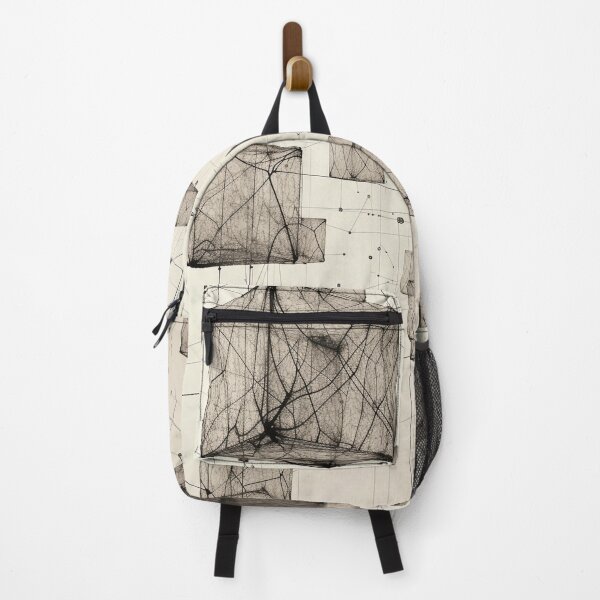 Item preview, Quantum Cubism: Abstract Network Connections designed and sold by Basajaun Studio.