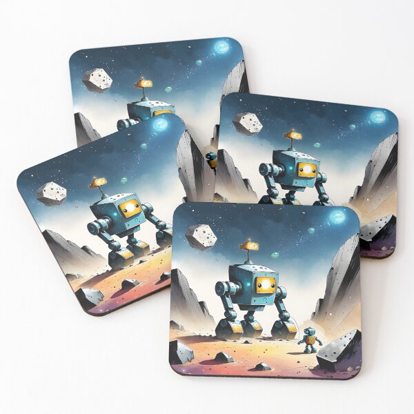 Item preview, Asteroid mining large and small rock collector robots designed and sold by SpaceRockMining.