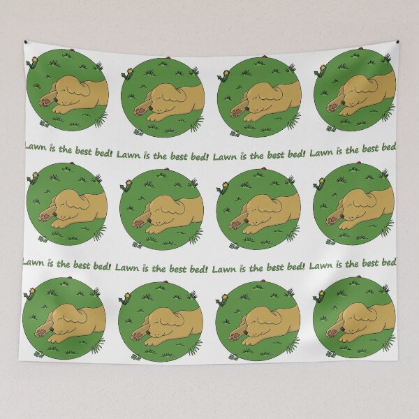 Item preview, Lawn is the best bed! designed and sold by HugSomeNettles.