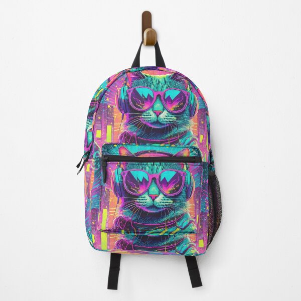 Item preview, 80s Neon Cat designed and sold by NinjaRat.