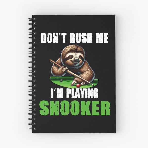 Item preview, Funny Sloth Snooker I Don't Rush Me I'm Playing  designed and sold by yoddel.