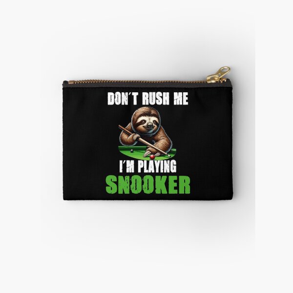 Item preview, Funny Sloth Snooker I Don't Rush Me I'm Playing  designed and sold by yoddel.
