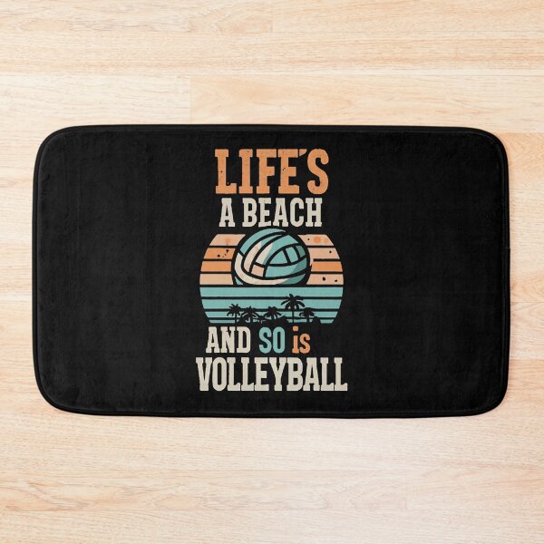 Item preview, Life's a beach, and so is volleyball! Volleyball Joke designed and sold by DomTeesHaven.