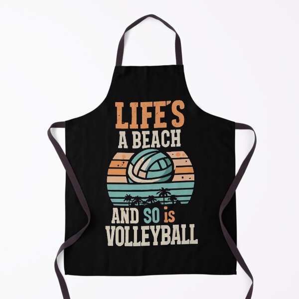 Item preview, Life's a beach, and so is volleyball! Volleyball Joke designed and sold by DomTeesHaven.