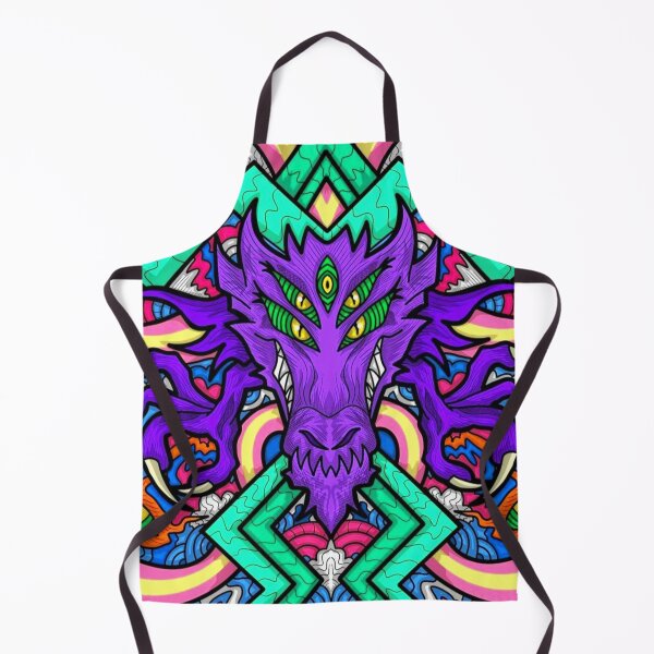 Item preview, Dragon face designed and sold by Aiyinyangart.