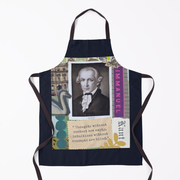 Item preview, Immanuel Kant portrait and quote: Immanuel Kant portrait and quote: Thoughts without content are empty, intuitions without concepts are blind. designed and sold by artbleed.