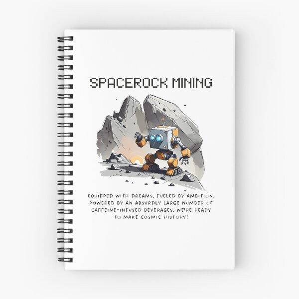 Item preview, Stone-seeking robot on asteroid designed and sold by SpaceRockMining.