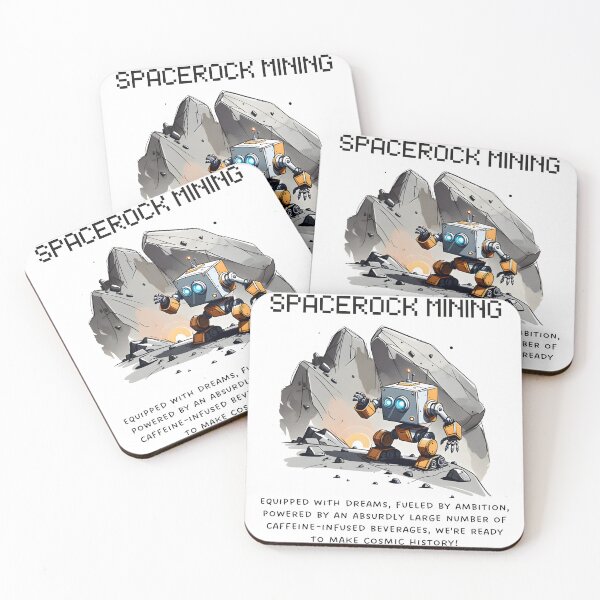 Item preview, Stone-seeking robot on asteroid designed and sold by SpaceRockMining.