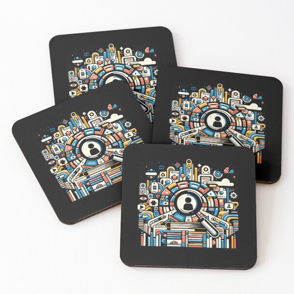 Item preview, WEB ARCHIVES UNFOLDED - ERA OF DIGITAL RETRIEVAL designed and sold by BlueGoldArt.