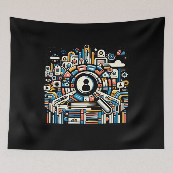 Item preview, WEB ARCHIVES UNFOLDED - ERA OF DIGITAL RETRIEVAL designed and sold by BlueGoldArt.