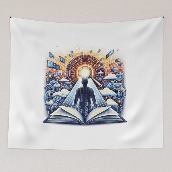Item preview, Digital Renaissance - Gateway to the Archives of Cyberspace designed and sold by BlueGoldArt.