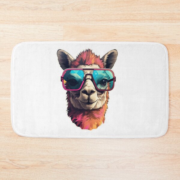 Item preview, Antidepression coolorful llama sticker style designed and sold by SmileshareShop.