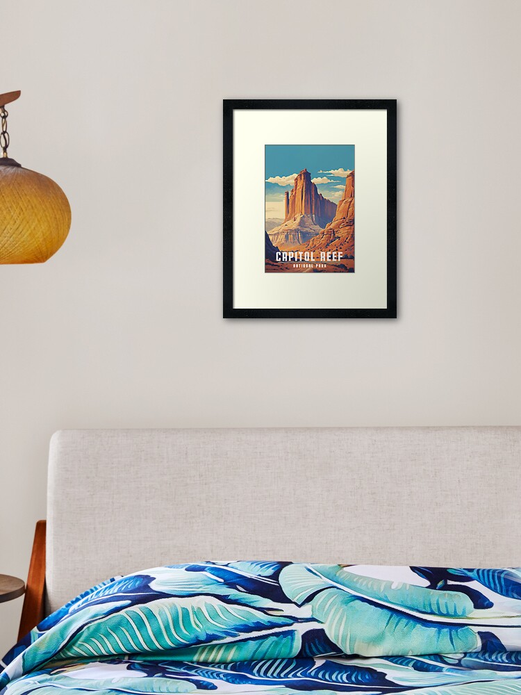 Thumbnail 2 of 7, Framed Art Print, Capitol Reef National Park designed and sold by WanderlustArtsy.
