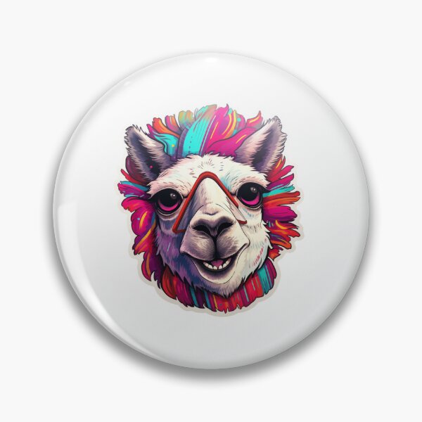 Item preview, Antidepression coolorful llama sticker style designed and sold by SmileshareShop.