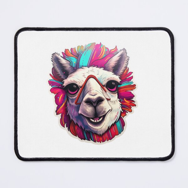 Item preview, Antidepression coolorful llama sticker style designed and sold by SmileshareShop.