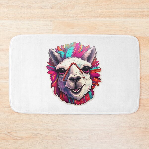 Item preview, Antidepression coolorful llama sticker style designed and sold by SmileshareShop.