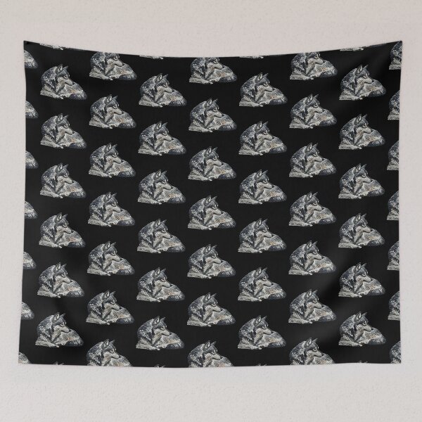 Item preview, Pebble Art Wolf Portrait designed and sold by MachineDesigned.