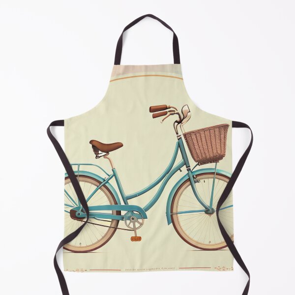 Item preview, Realistic Illustration Vintage Bicycle Art in Retro Style designed and sold by thejoyker1986.