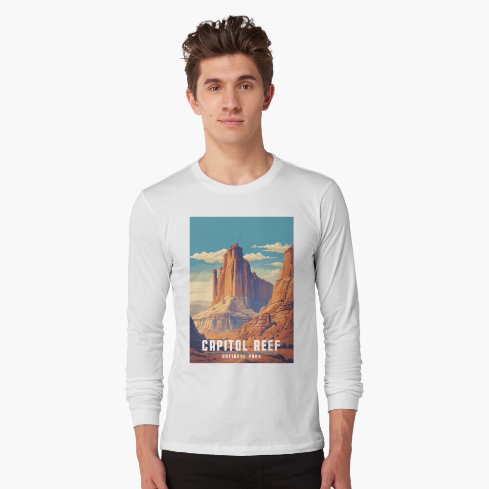 Item preview, Long Sleeve T-Shirt designed and sold by WanderlustArtsy.