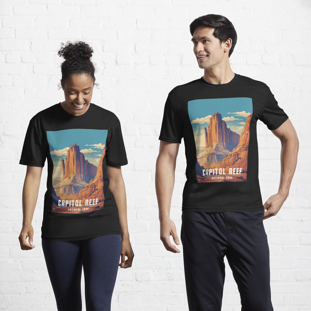Item preview, Active T-Shirt designed and sold by WanderlustArtsy.