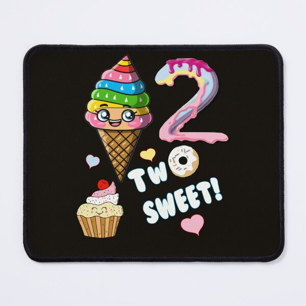 Item preview, Kids Birthday Two Sweet Donuts & Ice Cream Cute 2 Year Old Birthday designed and sold by tamdevo1.