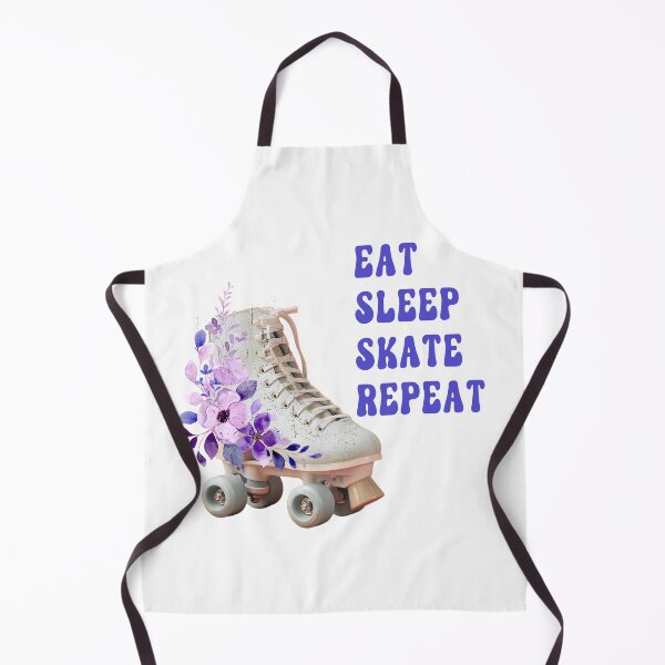 Item preview, Eat Sleep Skate Repeat Roller Derby Skating Design designed and sold by desireedickens.