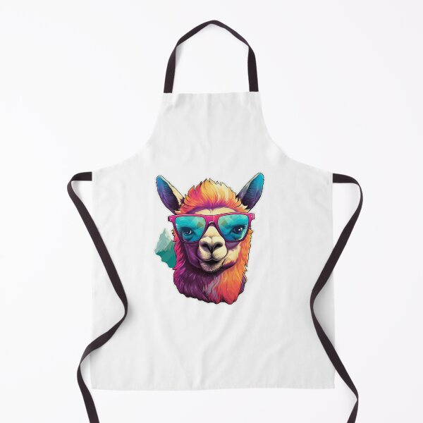Item preview, Antidepression sunglasses llama sticker style designed and sold by SmileshareShop.