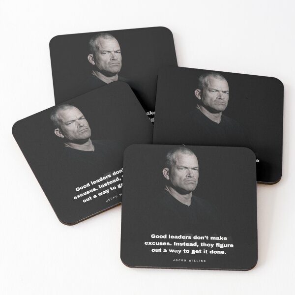 Item preview, Jocko Willink Motivational Quote Portrait designed and sold by SuccessInsanity.