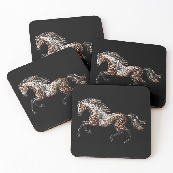 Item preview, Majestic Horse - Pebble Art designed and sold by MachineDesigned.