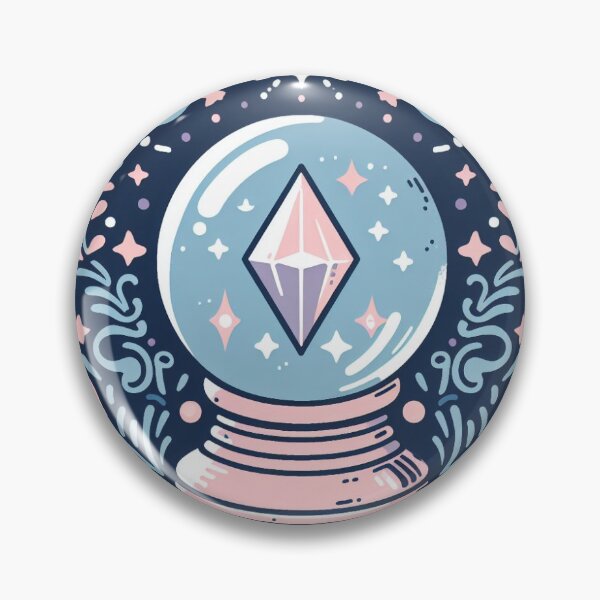 Item preview, Crystal Ball Wishes: A Starry and Wreathy Design designed and sold by thewitchisback.