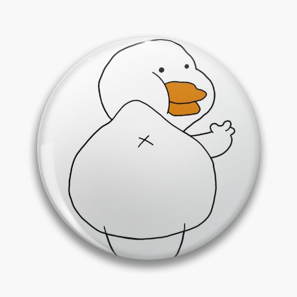 Item preview, duck looks back designed and sold by GameGing.