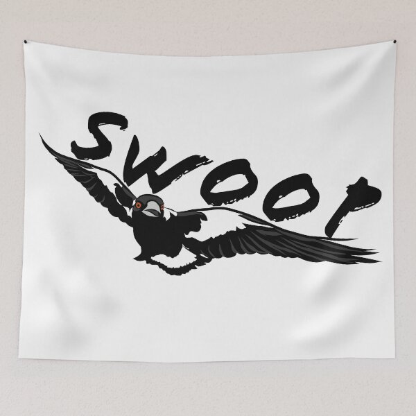 Item preview, Swooping Magpie designed and sold by LegallyDistinct.