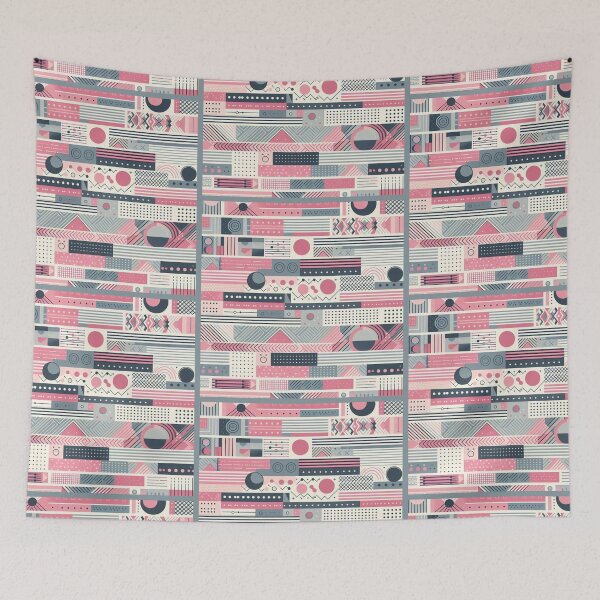 Item preview, Pink and grey pattern designed and sold by CandyVenom.