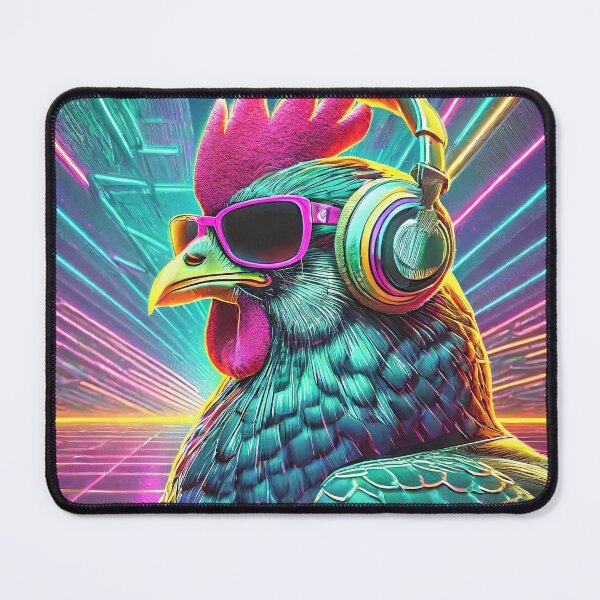 Item preview, 80s Neon Chicken designed and sold by NinjaRat.