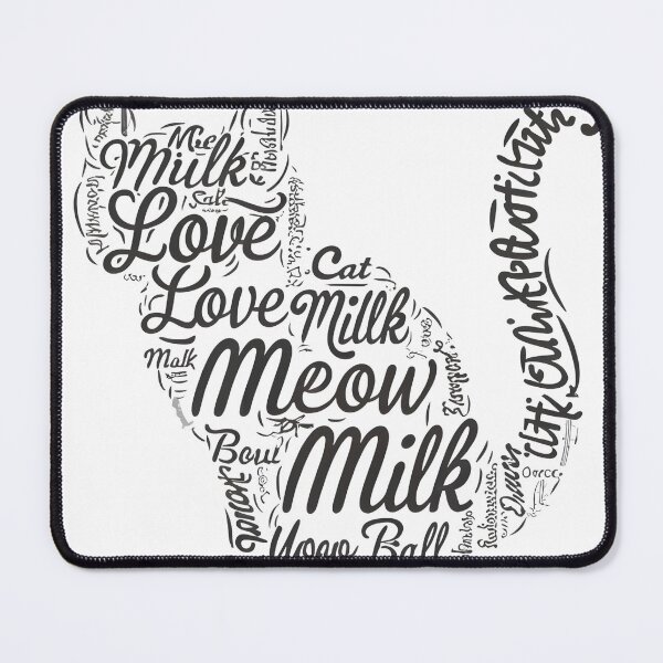 Item preview, Cat word cloud art for cat lovers designed and sold by Zibis09.