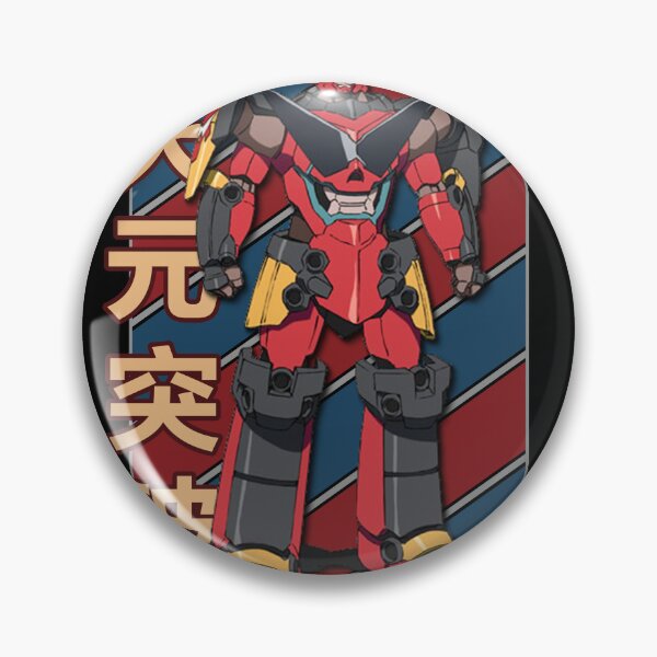 Item preview,  Gurren Lagann Vintage Stripe Design designed and sold by Wafusaurus.