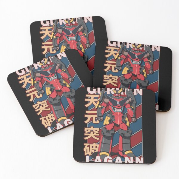 Item preview,  Gurren Lagann Vintage Stripe Design designed and sold by Wafusaurus.