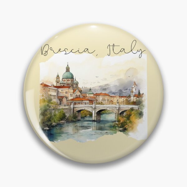 Item preview, Brescia Italy attraction view italian lover designed and sold by Anna Sacha.