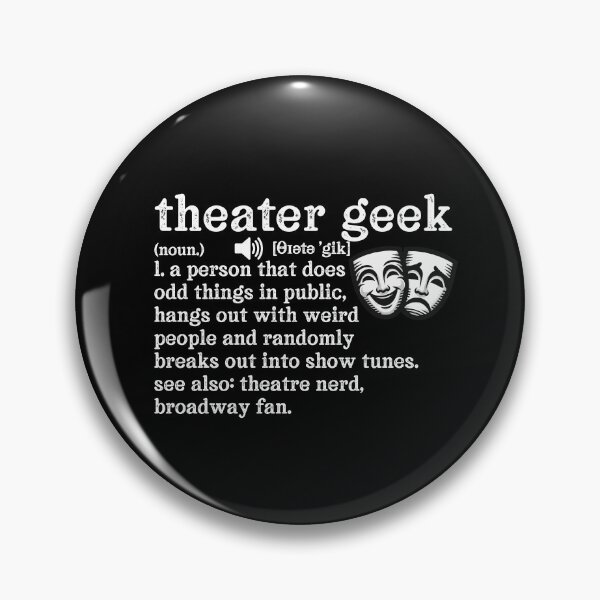 Artikelvorschau, Theaterfreak-Definition entworfen und verkauft von TeesYouWant.