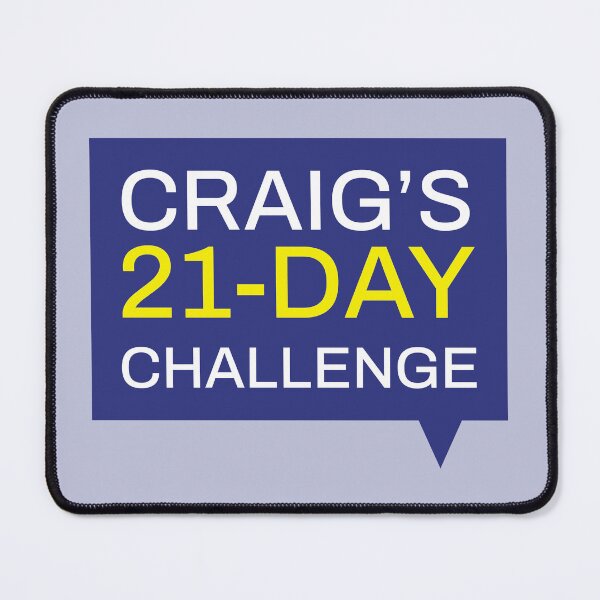 Item preview, Craig's 21-Day Challenge: Join Craig for a recalibration challenge. designed and sold by Craig Mclachlan.