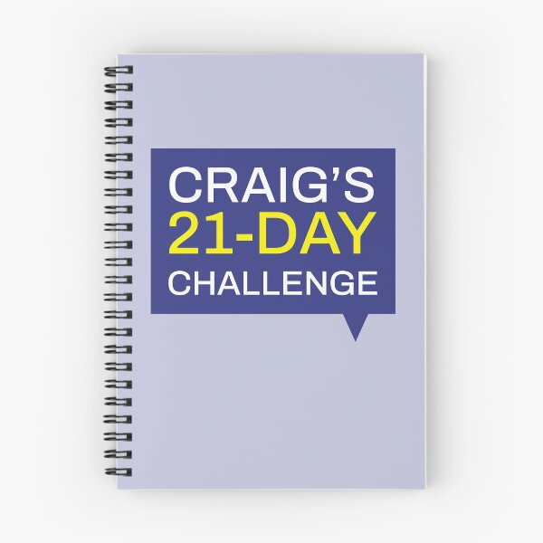 Item preview, Craig's 21-Day Challenge: Join Craig for a recalibration challenge. designed and sold by Craig Mclachlan.